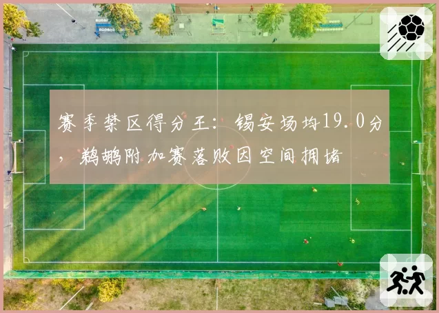 赛季禁区得分王：锡安场均19.0分，鹈鹕附加赛落败因空间拥堵